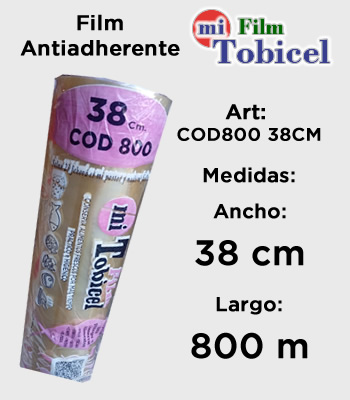 Rollo de Film Antiadherente COD800 38 CM mitobicel